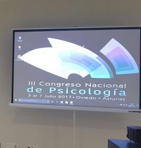 III Congreso Nacional de Psicología de Oviedo